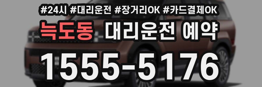 늑도동 대리운전 예약