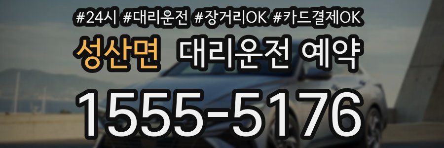 성산면 대리운전 예약