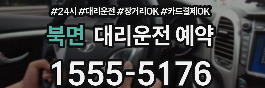 북면 대리운전 예약