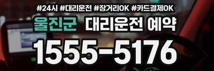 울진군 대리운전 예약