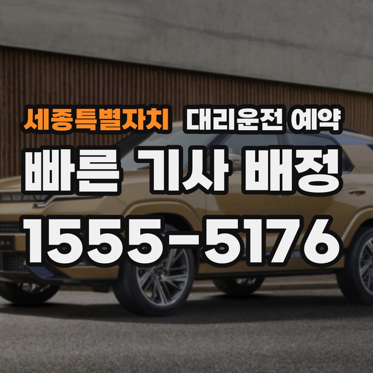 세종특별자치 대리운전 예약