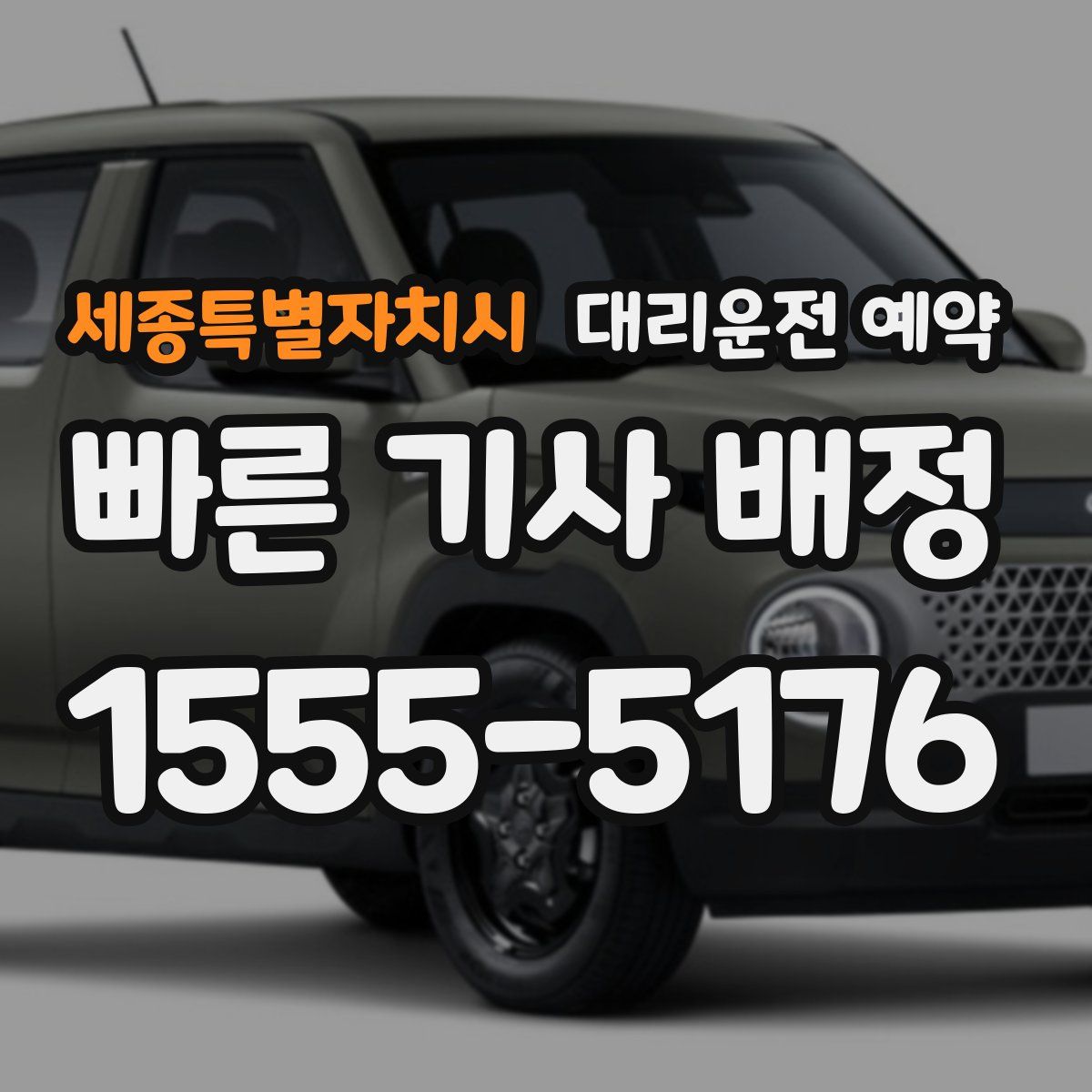 세종특별자치시 대리운전 예약