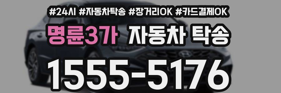 명륜3가 자동차 탁송