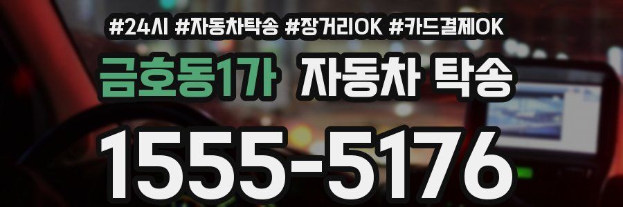 금호동1가 자동차 탁송