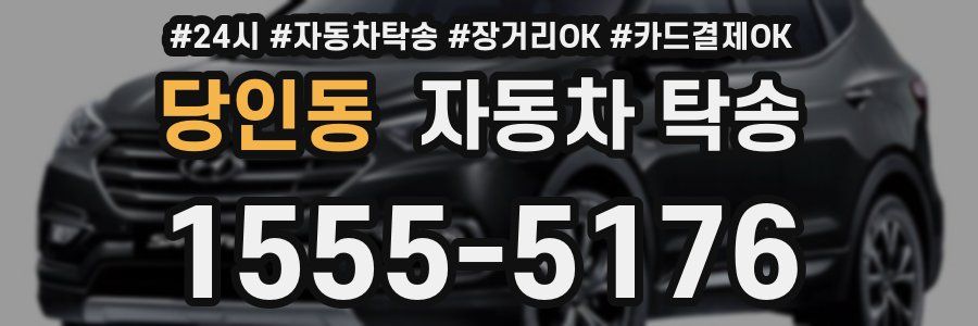 당인동 자동차 탁송