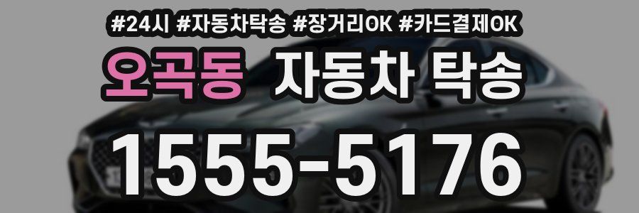 오곡동 자동차 탁송