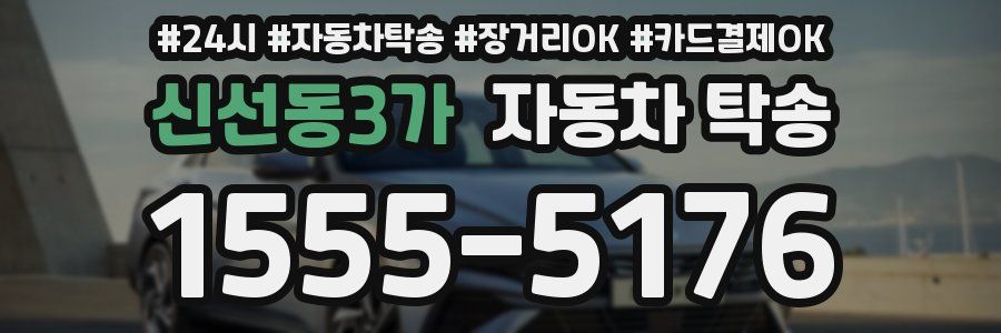 신선동3가 자동차 탁송