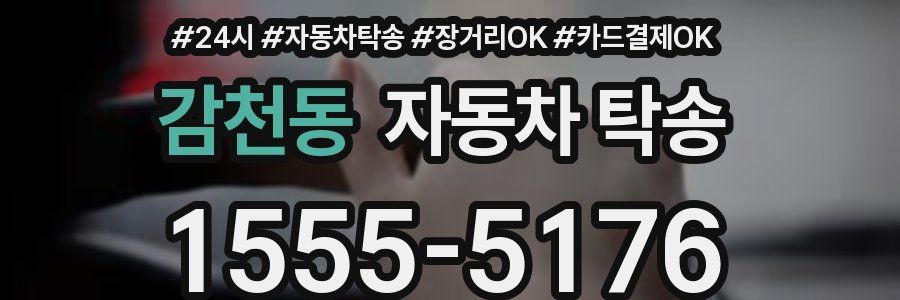 감천동 자동차 탁송