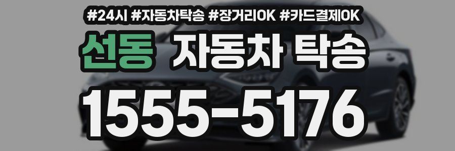 선동 자동차 탁송