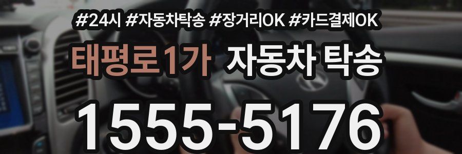 태평로1가 자동차 탁송