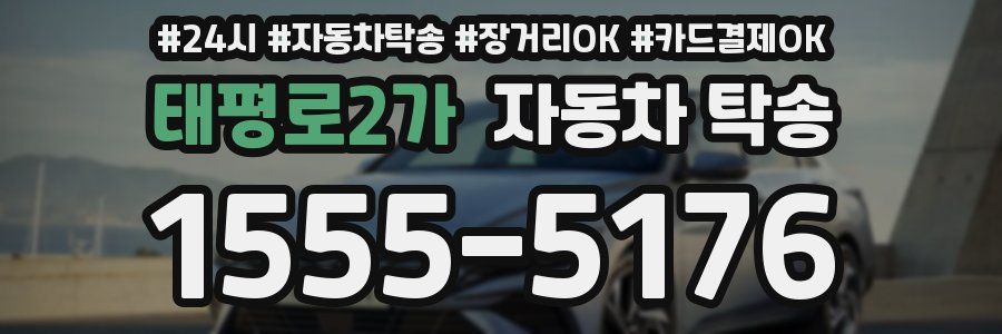 태평로2가 자동차 탁송