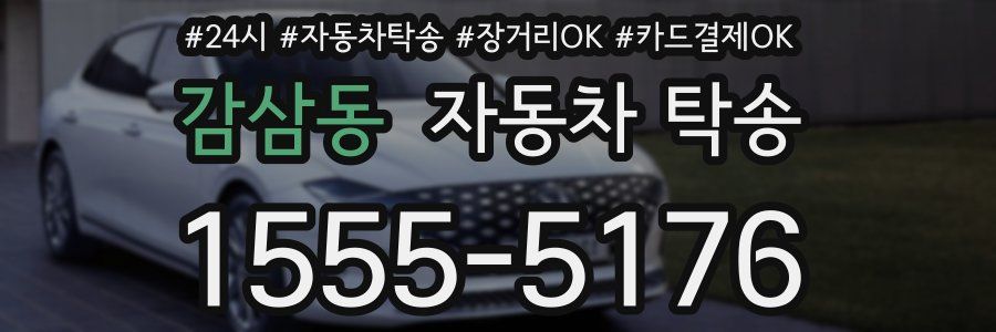 감삼동 자동차 탁송