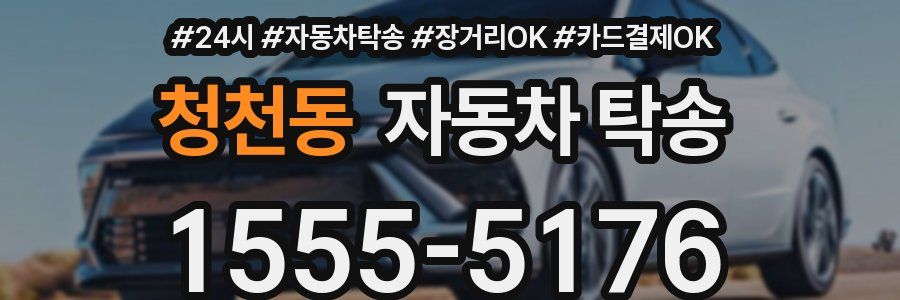 청천동 자동차 탁송