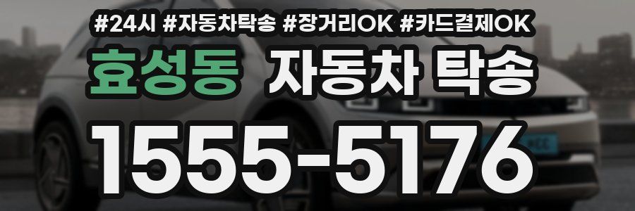 효성동 자동차 탁송