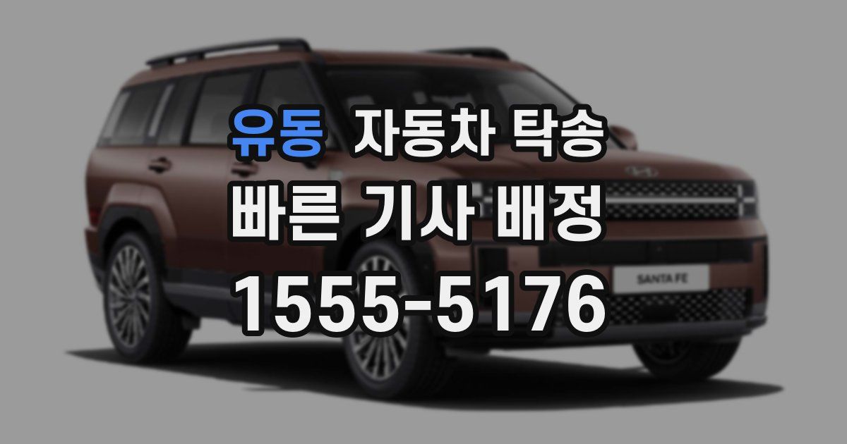 유동 자동차 탁송