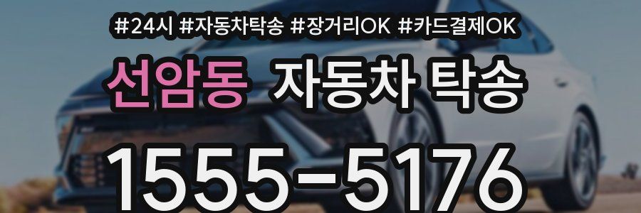 선암동 자동차 탁송
