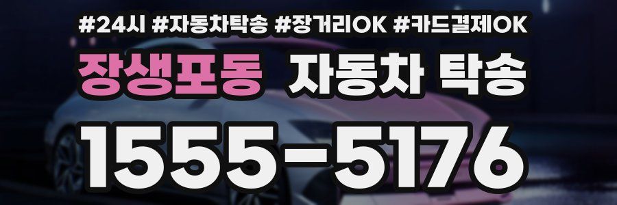 장생포동 자동차 탁송
