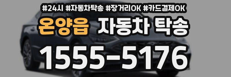 온양읍 자동차 탁송