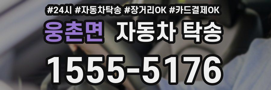 웅촌면 자동차 탁송