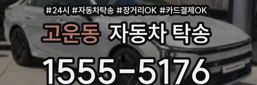 고운동 자동차 탁송