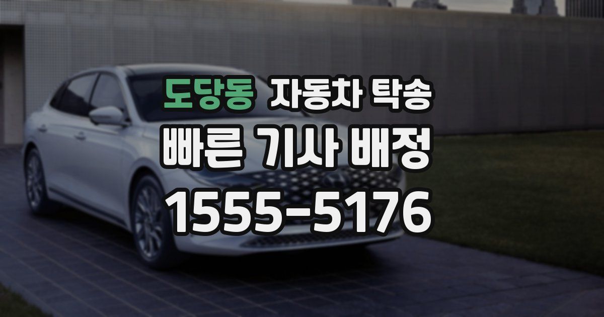 도당동 자동차 탁송