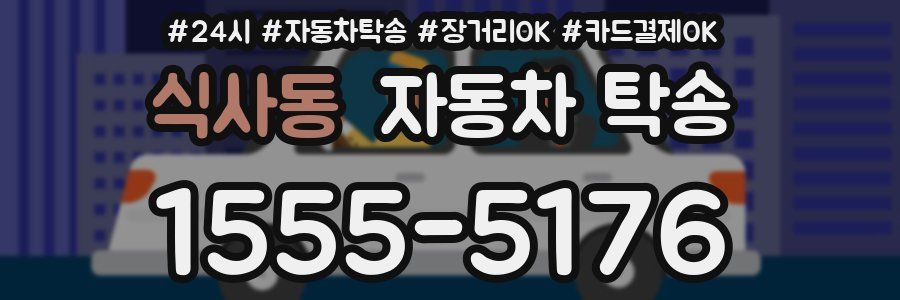 식사동 자동차 탁송