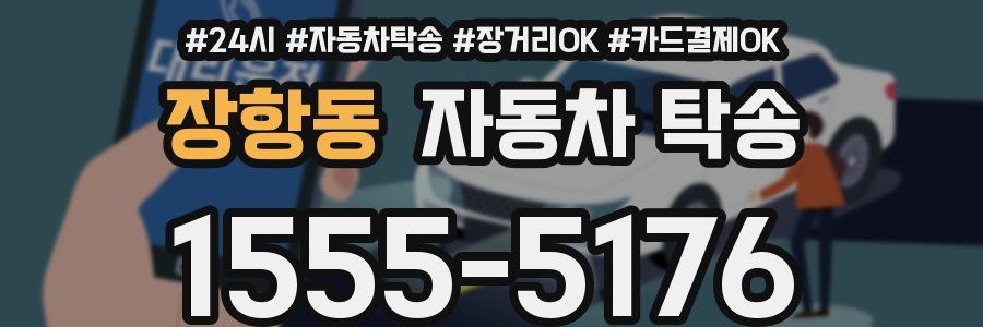 장항동 자동차 탁송