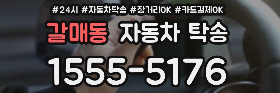 갈매동 자동차 탁송