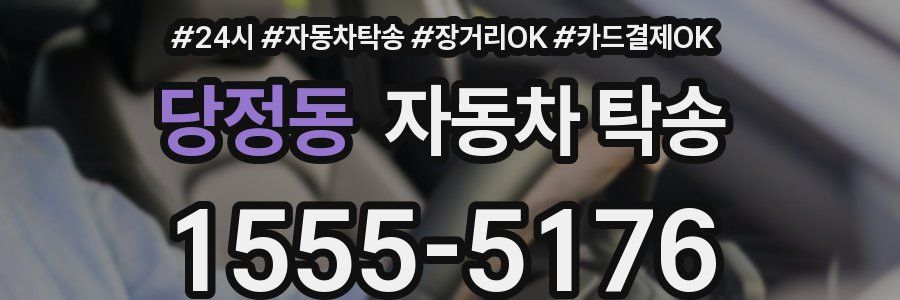 당정동 자동차 탁송
