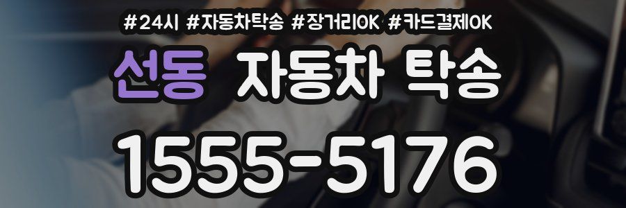 선동 자동차 탁송