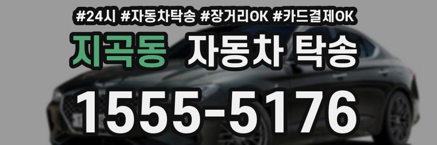 지곡동 자동차 탁송