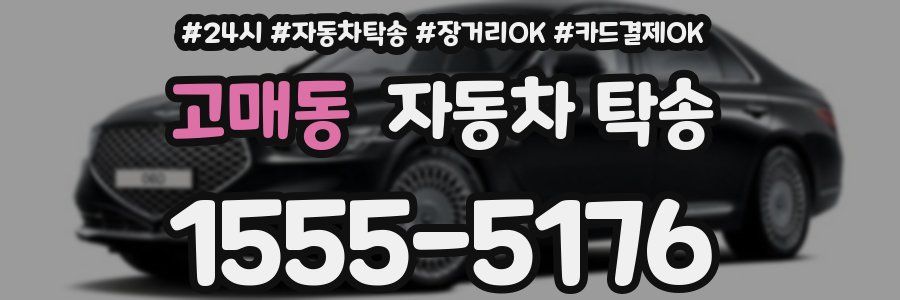 고매동 자동차 탁송