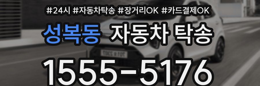 성복동 자동차 탁송