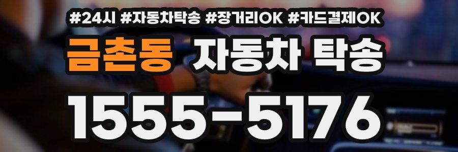 금촌동 자동차 탁송