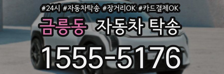 금릉동 자동차 탁송