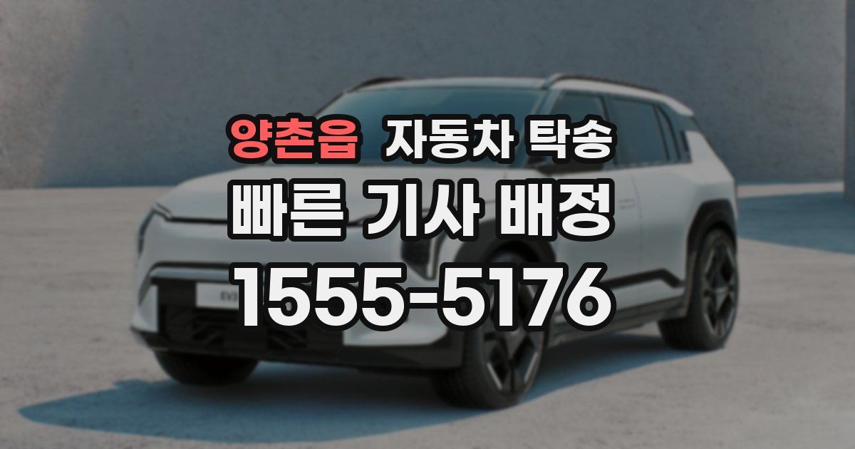 양촌읍 자동차 탁송