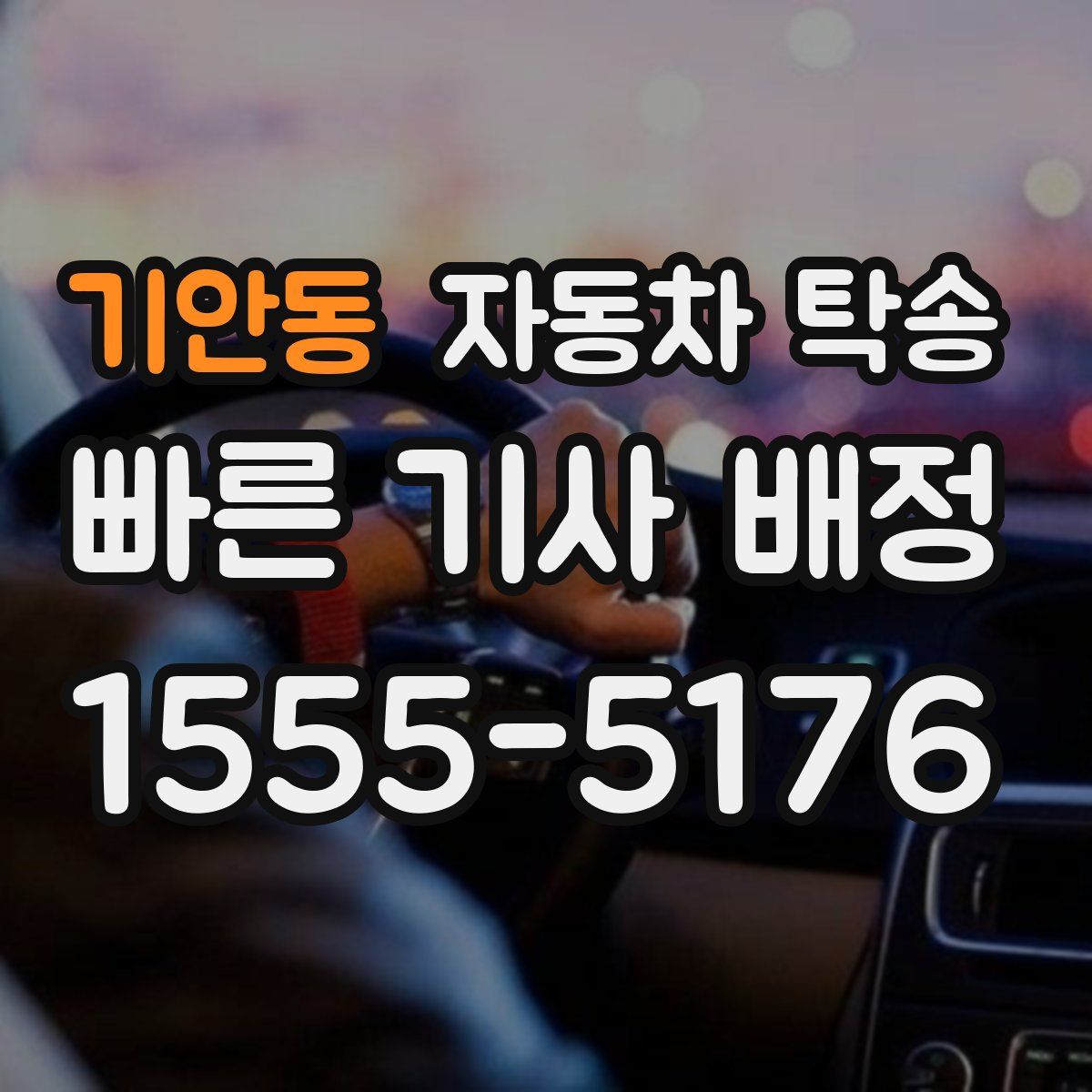 기안동 자동차 탁송