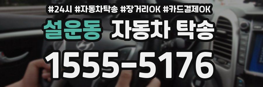 설운동 자동차 탁송