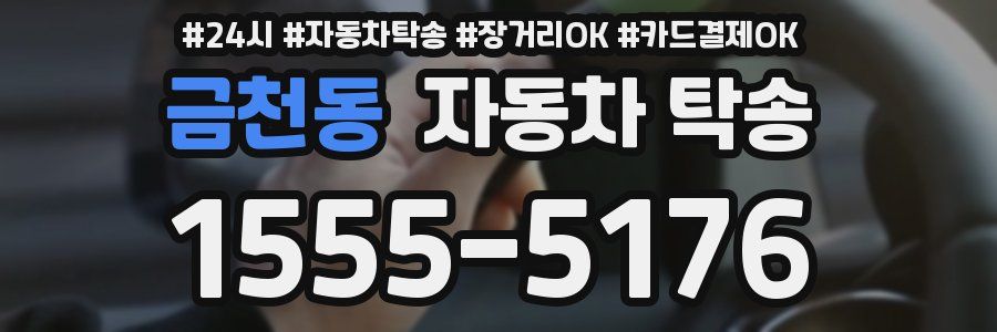 금천동 자동차 탁송