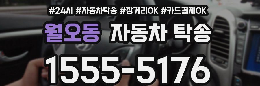 월오동 자동차 탁송