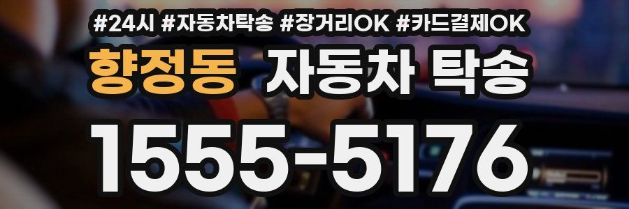 향정동 자동차 탁송