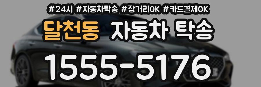 달천동 자동차 탁송