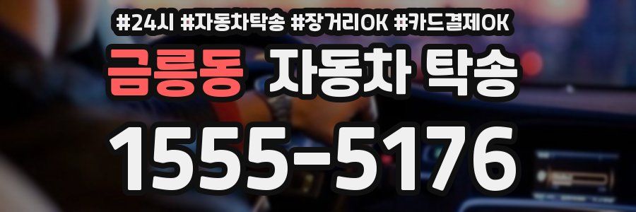 금릉동 자동차 탁송