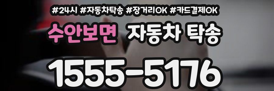 수안보면 자동차 탁송