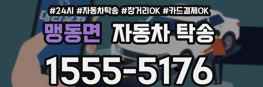 맹동면 자동차 탁송