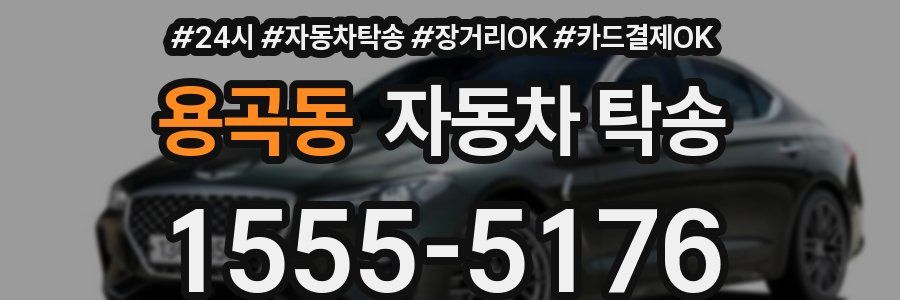 용곡동 자동차 탁송