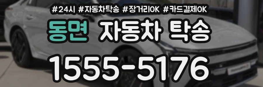 동면 자동차 탁송