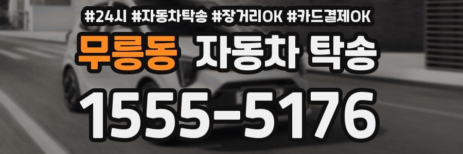 무릉동 자동차 탁송