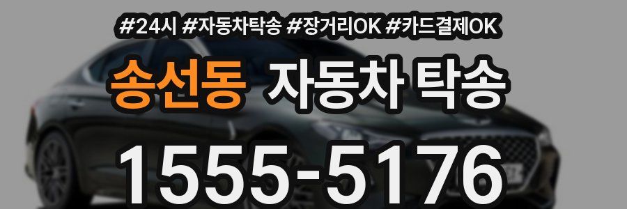 송선동 자동차 탁송