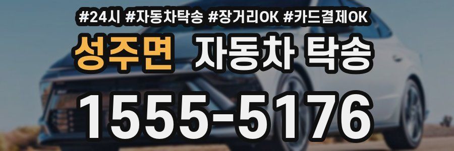 성주면 자동차 탁송